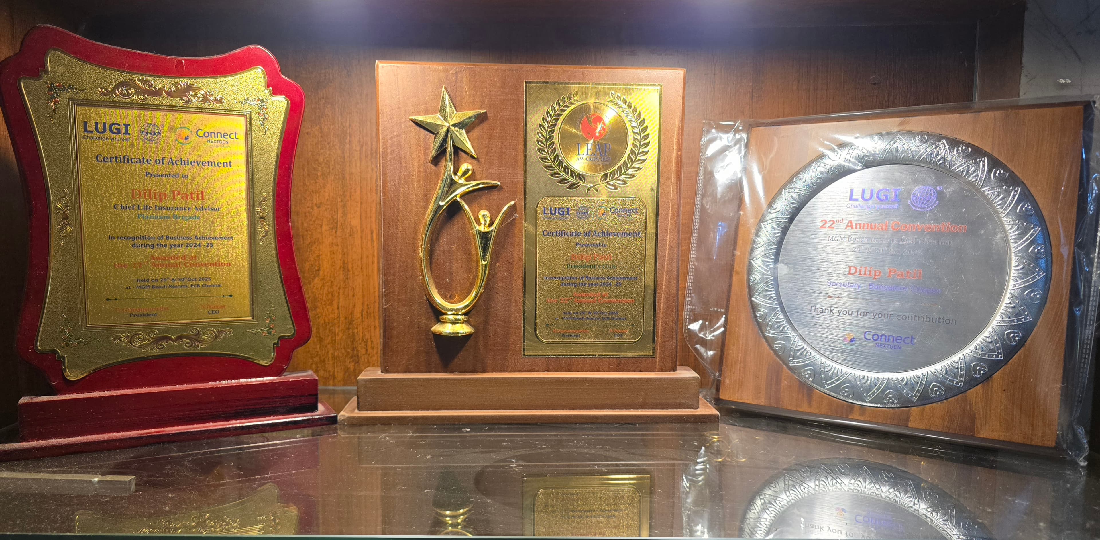 Excellence in Financial Advisory Trophy #16
